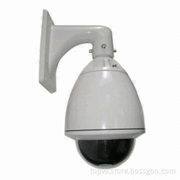 H.264 Outdoor IP Speed Dome Camera with IP66, 3G/Wi-Fi, Smartphone Live